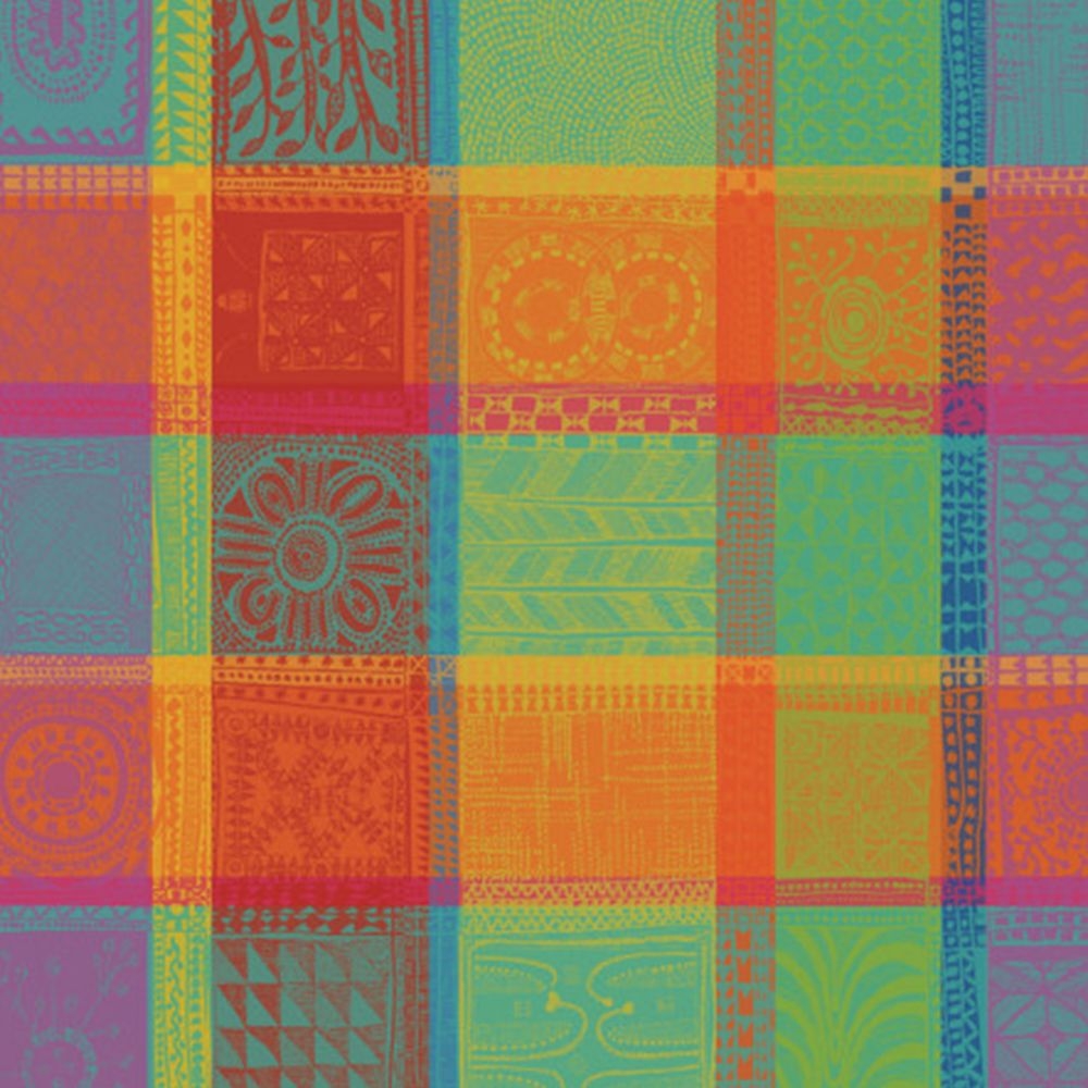 Garnier-Thiebaut Tablecloth - Mille Wax Creole - oB - different sizes