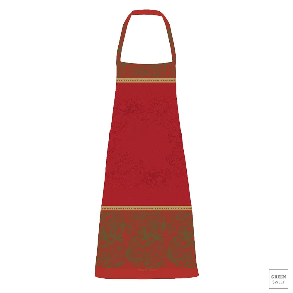 Garnier-Thiebaut Apron - Noel Fruite Rouge - GS Garnier-Thiebaut Apron - Noel Fruite Rouge - GS