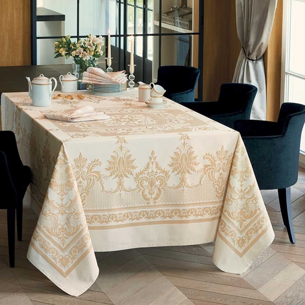 Garnier-Thiebaut tablecloth - Eleonore Dore - GS - different sizes Garnier-Thiebaut tablecloth - Eleonore Dore - GS - different sizes
