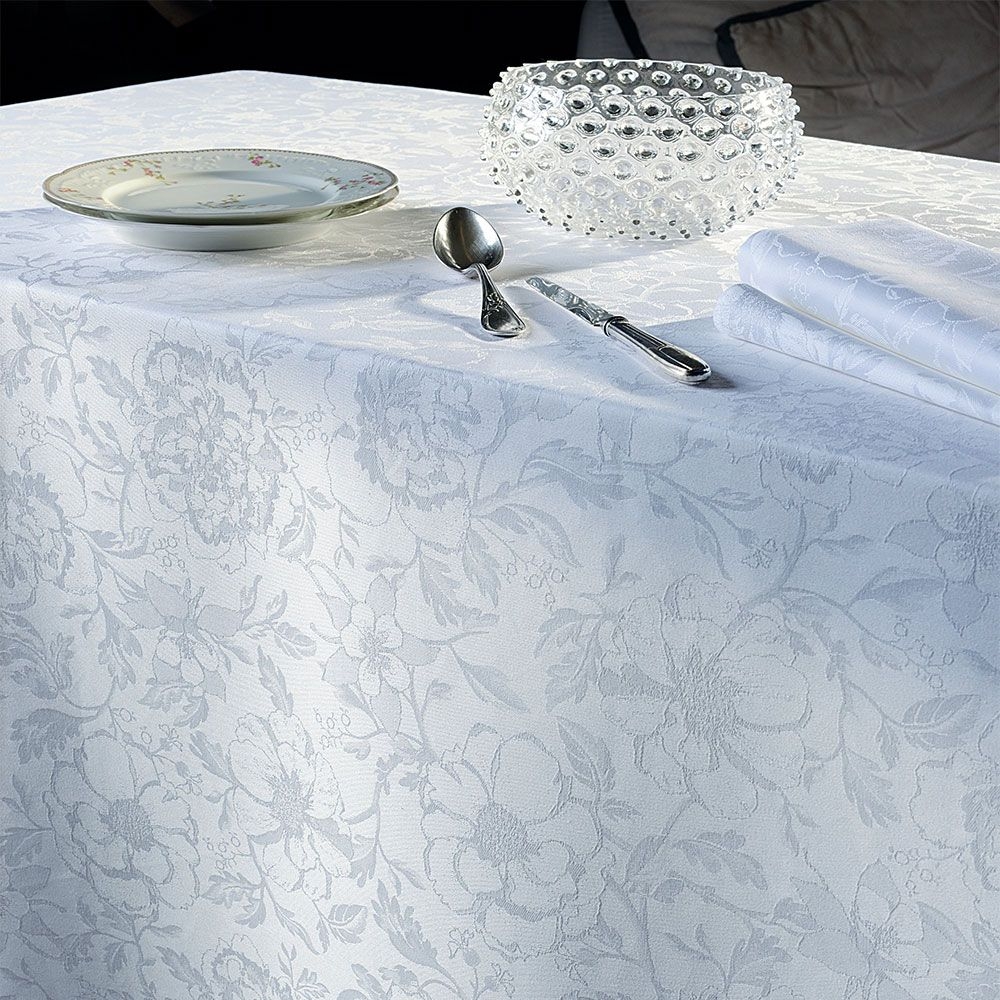 Garnier-Thiebaut Meterware - Mille Charmes Blanc - mB Garnier-Thiebaut Meterware - Mille Charmes Blanc - mB