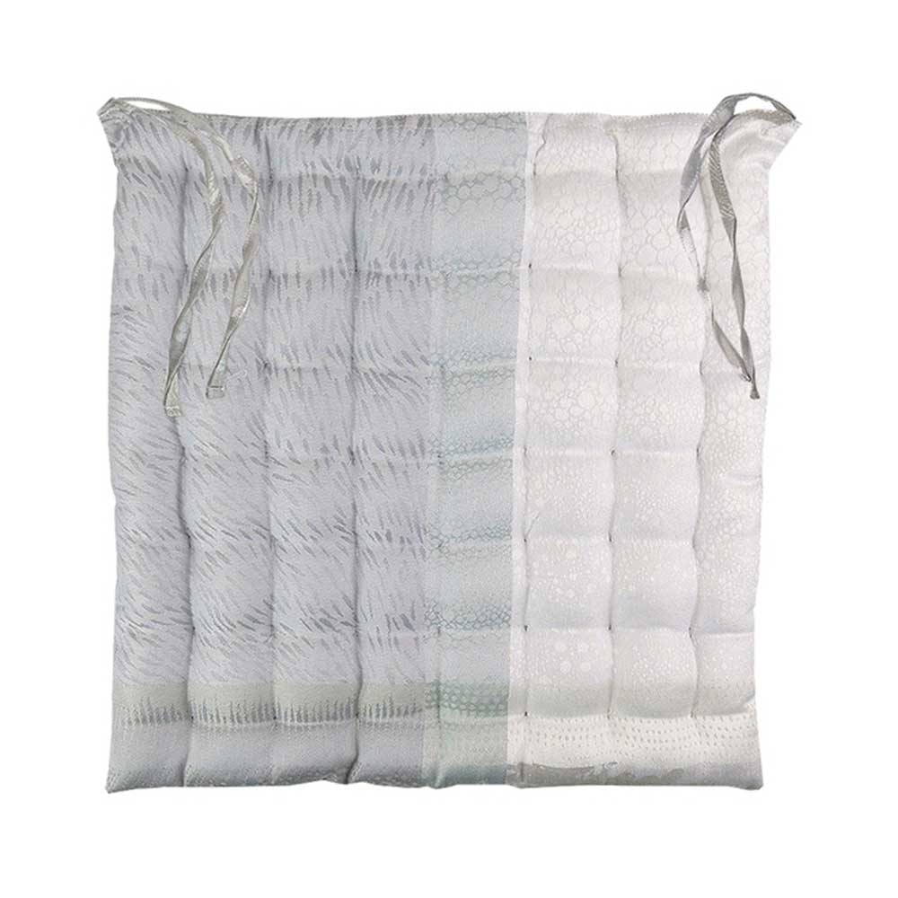 Garnier-Thiebaut - chair cushion - Mille Matieres Vapeur - coated Garnier-Thiebaut - chair cushion - Mille Matieres Vapeur - coated