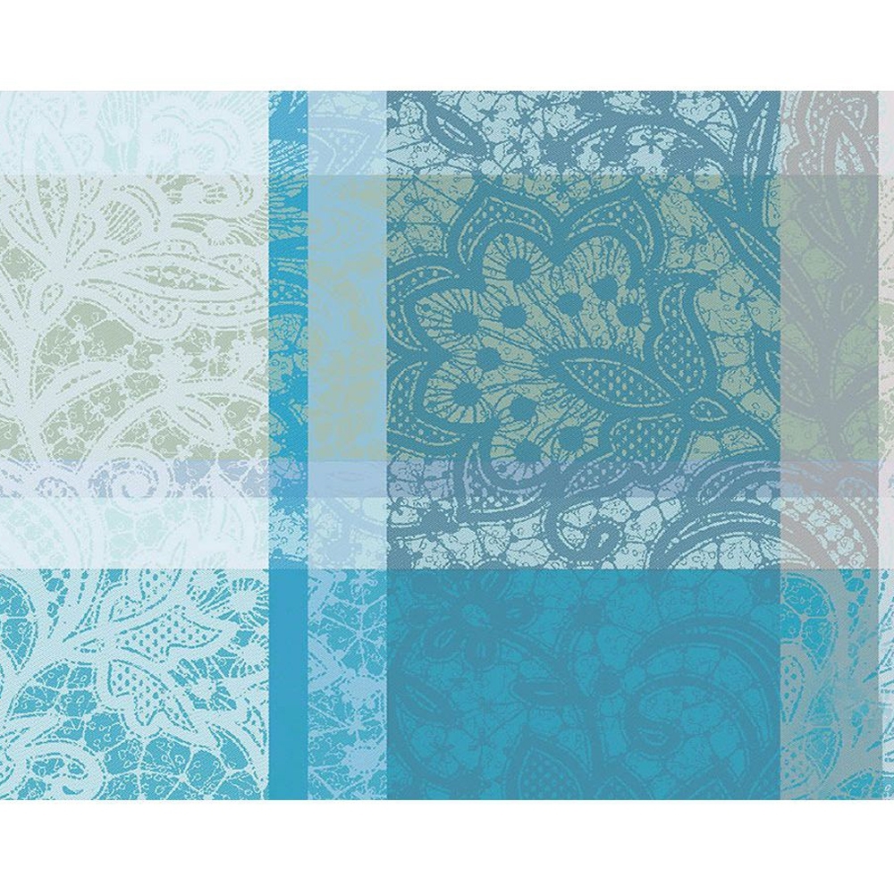 Garnier-Thiebaut Tableset - Mille Dentelles Turquoise - oB Garnier-Thiebaut Tableset - Mille Dentelles Turquoise - oB
