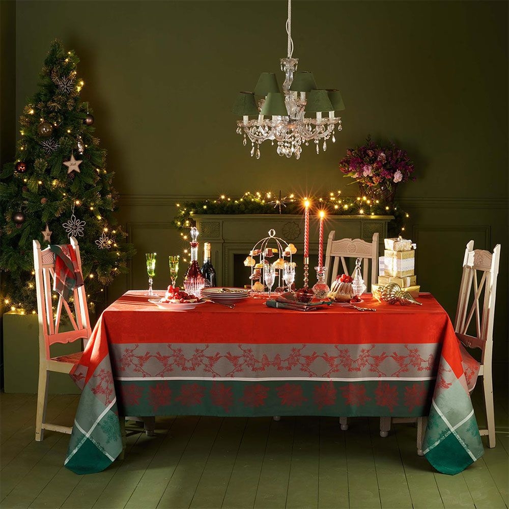 Garnier -Thiebaut -Tischset - Cadeaux De Noel Rouge - GS