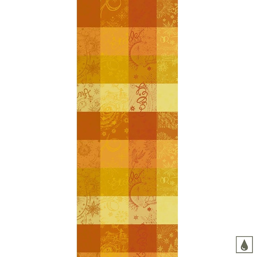 Garnier-Thiebaut - Zuschnitt nicht umsäumt 50 x 180 cm - mB