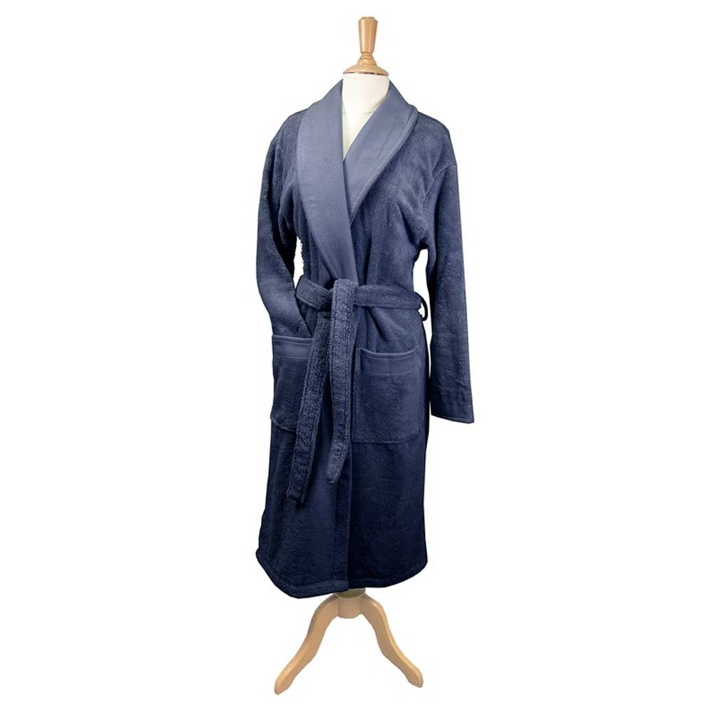 Garnier-Thiebaut bathrobe - Elea Bleu Ardoise Garnier-Thiebaut bathrobe - Elea Bleu Ardoise