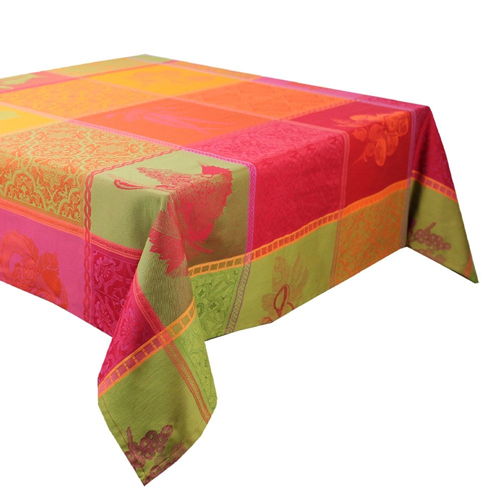 Garnier-Thiebaut Tablecloth - Mille Tutti Frutti Sangria - oB - different sizes Garnier-Thiebaut Tablecloth - Mille Tutti Frutti Sangria - oB - different sizes