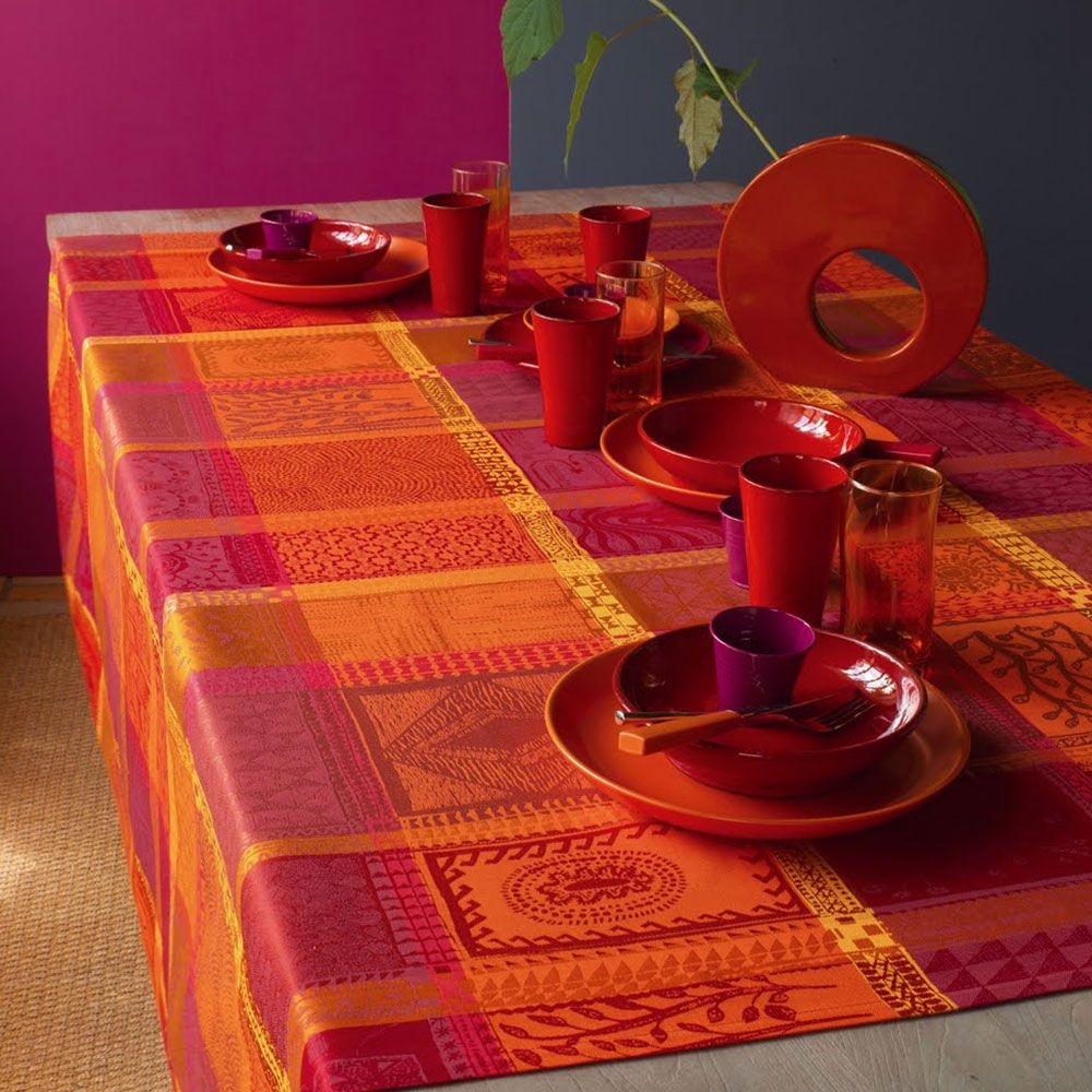 Garnier-Thiebaut Meterware - Mille Wax Ketchup - mB
