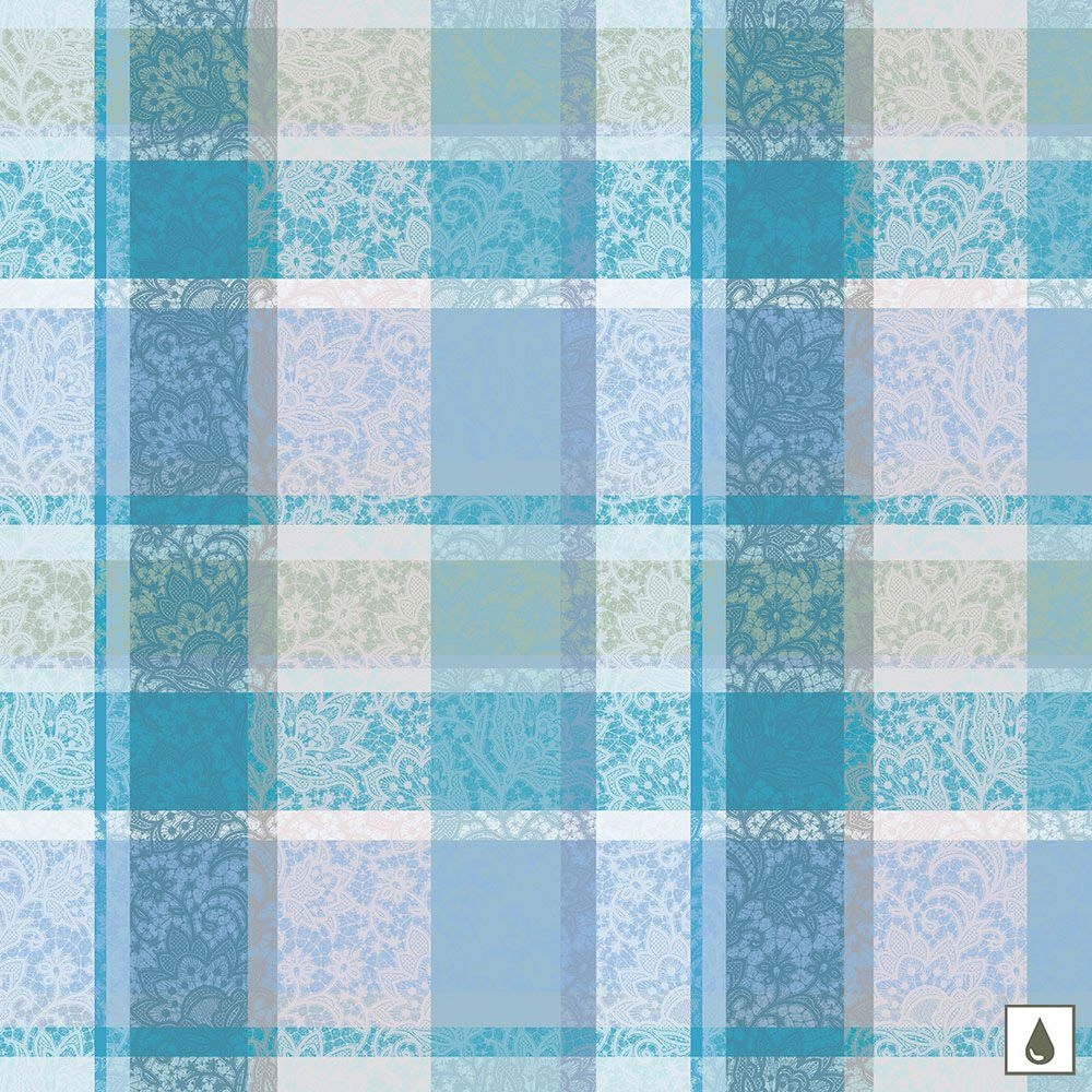 Garnier-Thiebaut - Meterware - Mille Dentelles Turquoise – mB Garnier-Thiebaut - Meterware - Mille Dentelles Turquoise – mB