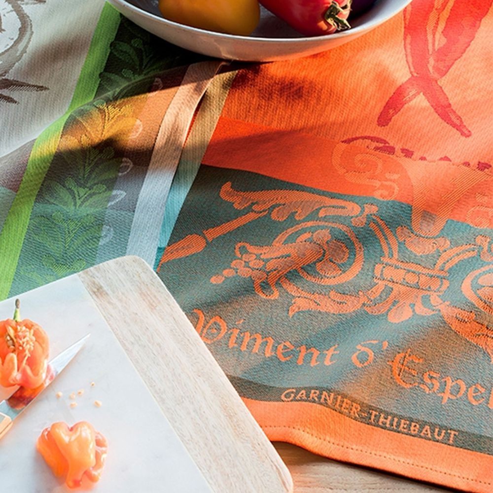 Garnier-Thiebaut Kitchentowels - Piment D'Espelette Epices Garnier-Thiebaut Kitchentowels - Piment D'Espelette Epices