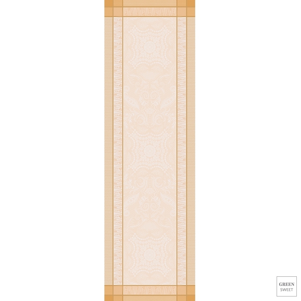 Garnier-Thiebaut Table Runner - Persina Dore Or - GS Garnier-Thiebaut Table Runner - Persina Dore Or - GS