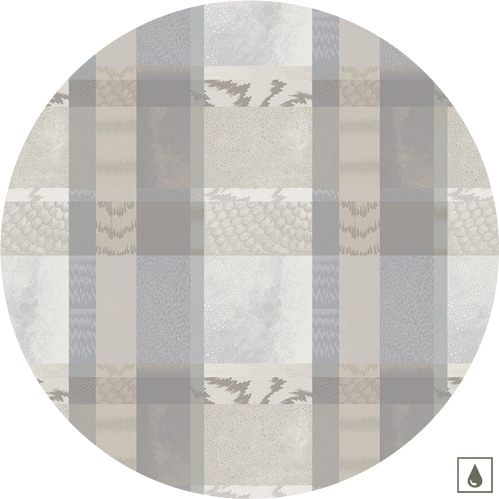 Garnier-Thiebaut Tablecloth - Mille Matieres Vapeur - mB - different sizes Garnier-Thiebaut Tablecloth - Mille Matieres Vapeur - mB - different sizes