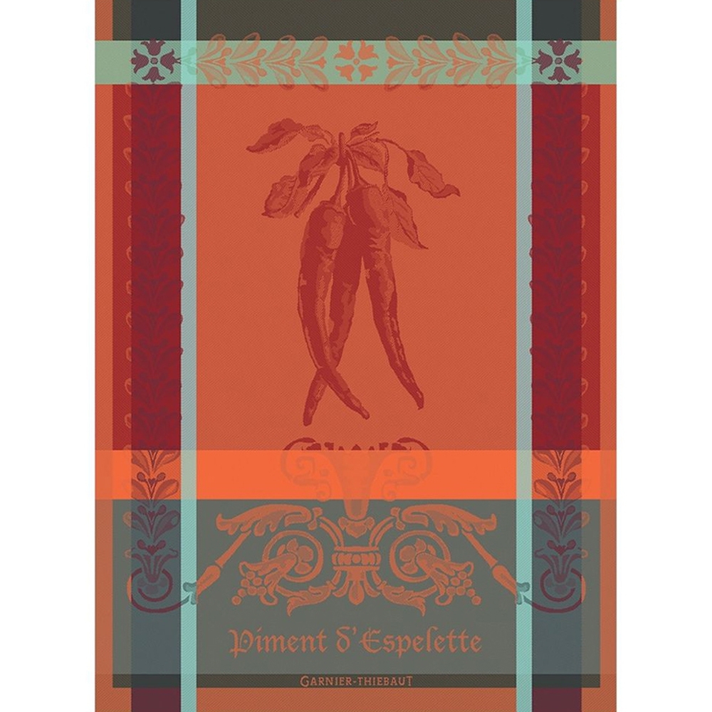 Garnier-Thiebaut Kitchentowels - Piment D'Espelette Epices Garnier-Thiebaut Kitchentowels - Piment D'Espelette Epices