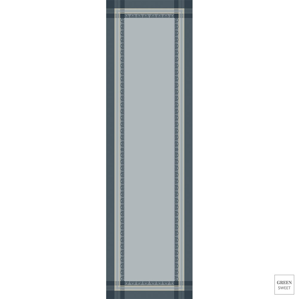 Garnier Thiebaut Table Runner - Galerie des Glaces Argent - GS Garnier Thiebaut Table Runner - Galerie des Glaces Argent - GS