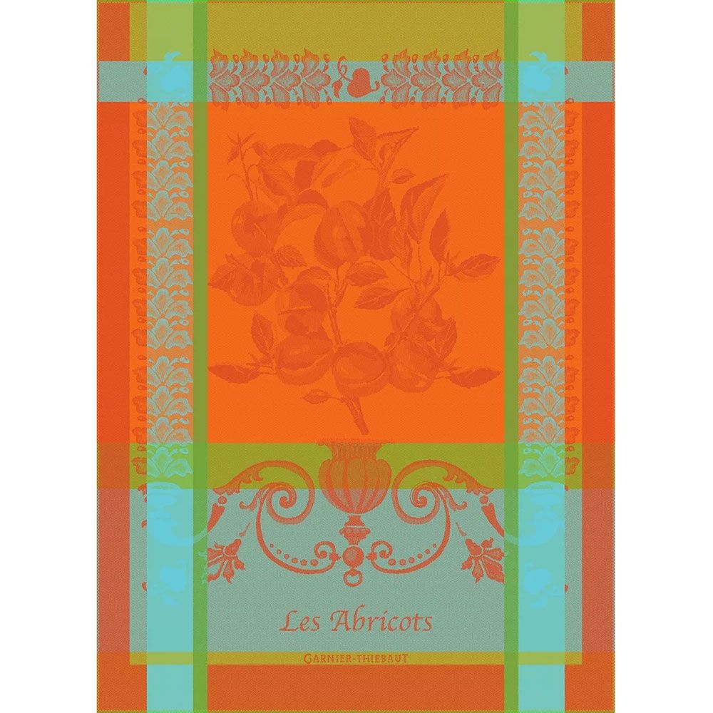 Garnier-Thiebaut tea towel - Les Abricots Orange Garnier-Thiebaut tea towel - Les Abricots Orange