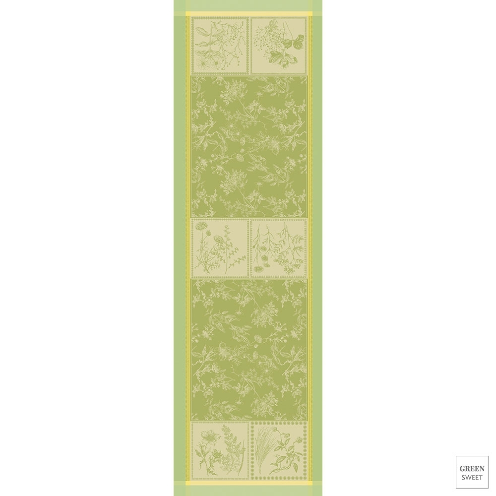 Garnier-Thiebaut Table Runner - Herbora Prairie - GS Garnier-Thiebaut Table Runner - Herbora Prairie - GS
