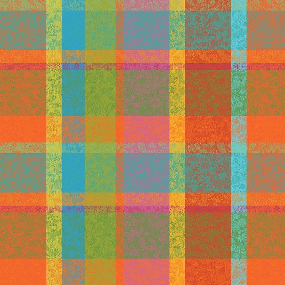 Garnier-Thiebaut Tablecloth - Mille India Festival - oB - different sizes Garnier-Thiebaut Tablecloth - Mille India Festival - oB - different sizes