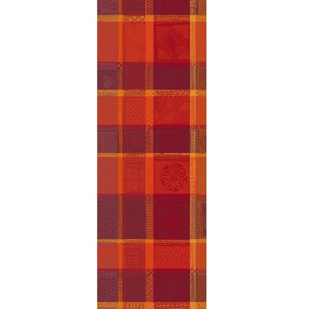 Garnier-Thiebaut Table Runner - Mille Wax Ketchup - oB Garnier-Thiebaut Table Runner - Mille Wax Ketchup - oB