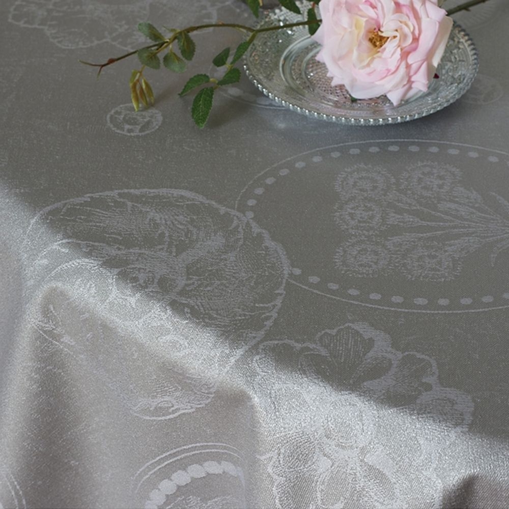 Garnier-Thiebaut Tablecloth - Mille Eclats Macaron Irise - mB Garnier-Thiebaut Tablecloth - Mille Eclats Macaron Irise - mB