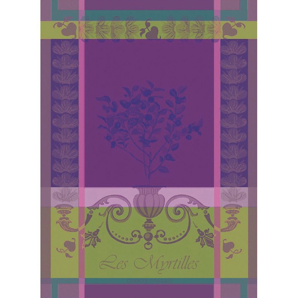 Garnier-Thiebaut Kitchentowels - Myrtilles Violet Garnier-Thiebaut Kitchentowels - Myrtilles Violet