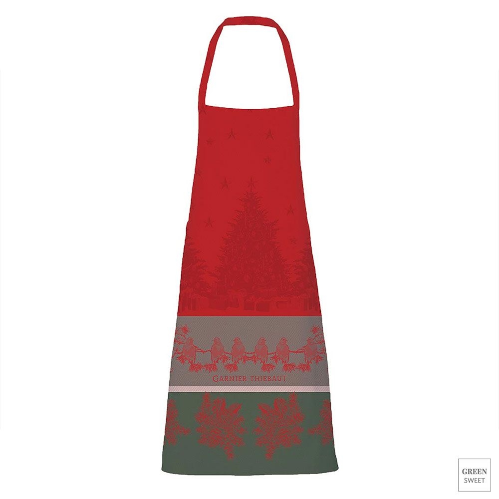 Garnier-Thiebaut - Apron - Cadeaux De Noel Rouge Garnier-Thiebaut - Apron - Cadeaux De Noel Rouge