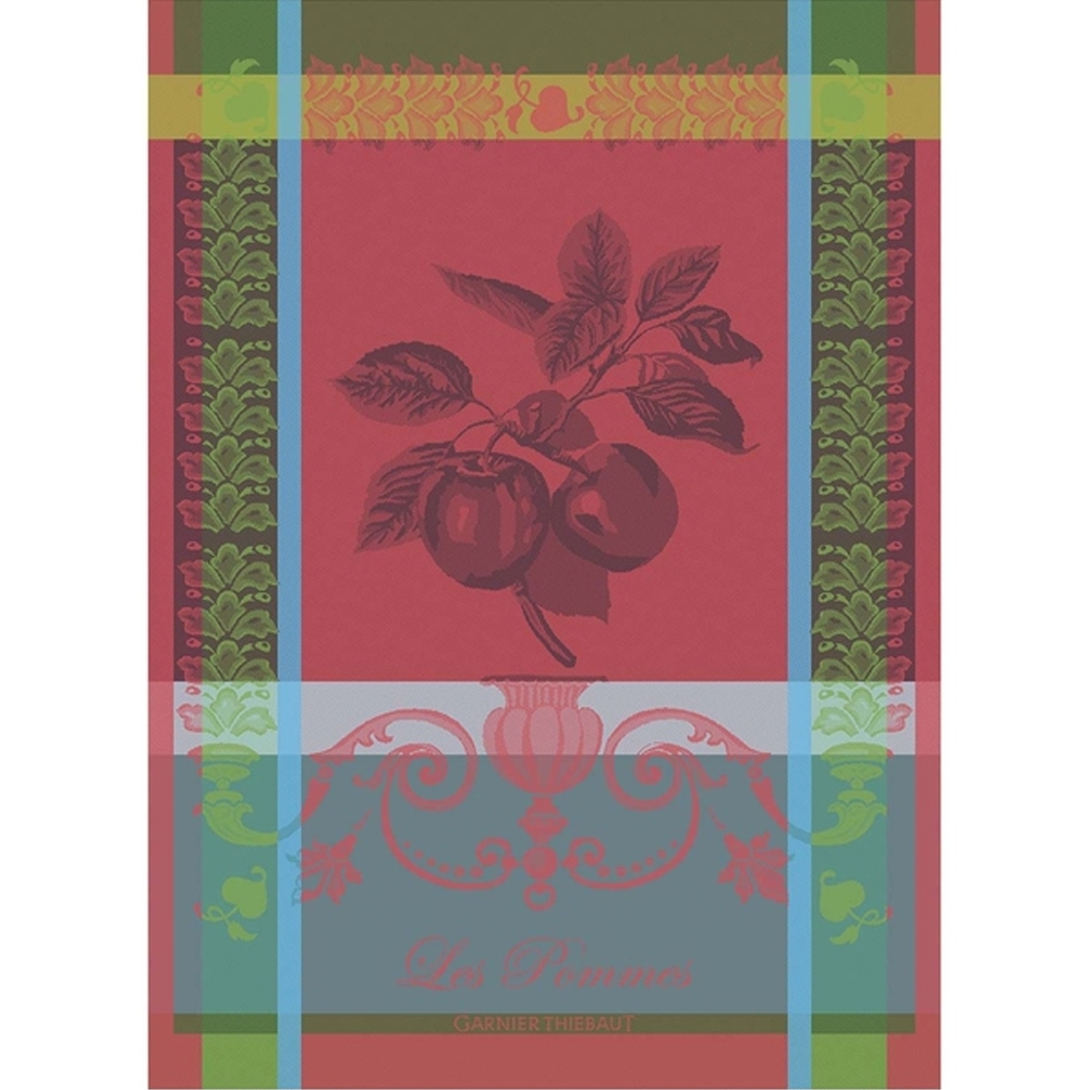Garnier-Thiebaut Kitchentowels - Les Pommes Rouge  vif Garnier-Thiebaut Kitchentowels - Les Pommes Rouge  vif