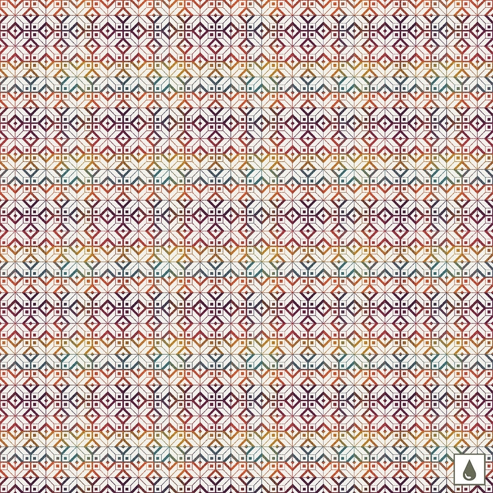 Garnier-Thiebaut - Meterware - Mille Paves Flamboyant – mB Garnier-Thiebaut - Meterware - Mille Paves Flamboyant – mB