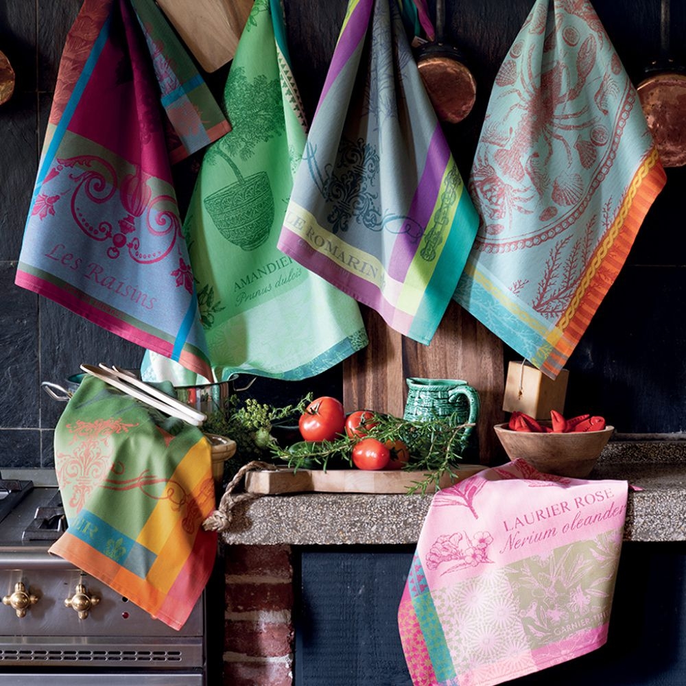 Garnier-Thiebaut Kitchentowels - Fraisier Rose Garnier-Thiebaut Kitchentowels - Fraisier Rose