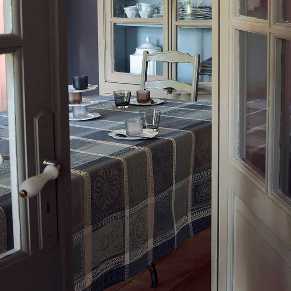 Garnier-Thiebaut Tablecloth - Mille Wax Cendre - different sizes