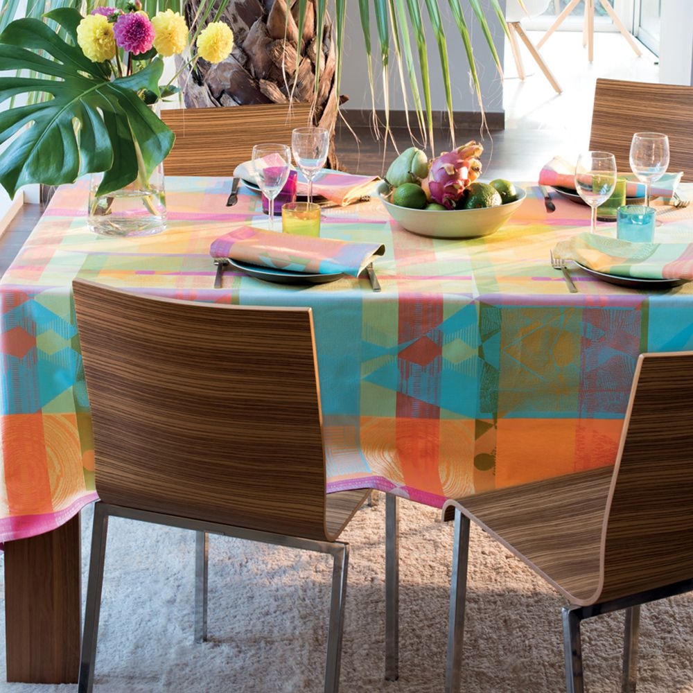 Garnier-Thiebaut Tablecloth - Mille Tingari Austral - oB Garnier-Thiebaut Tablecloth - Mille Tingari Austral - oB