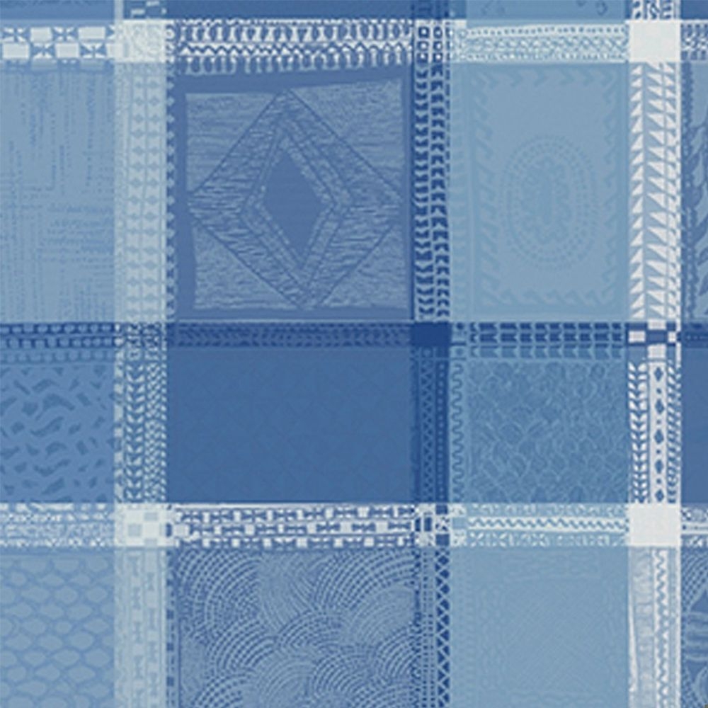 Garnier-Thiebaut Tablecloth - Mille Wax Ocean - oB - different sizes Garnier-Thiebaut Tablecloth - Mille Wax Ocean - oB - different sizes