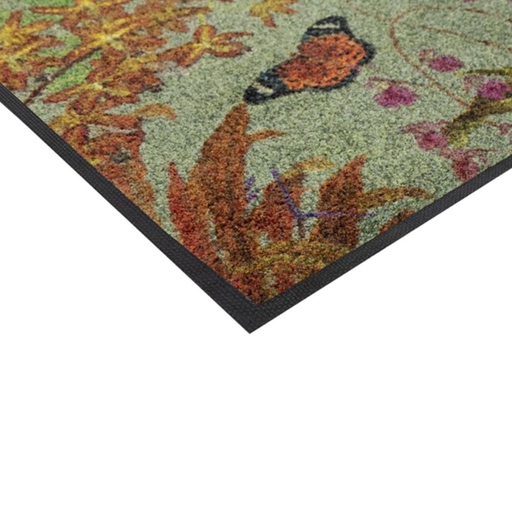 Garnier Thiebaut - Doormat - Orchidees Gris