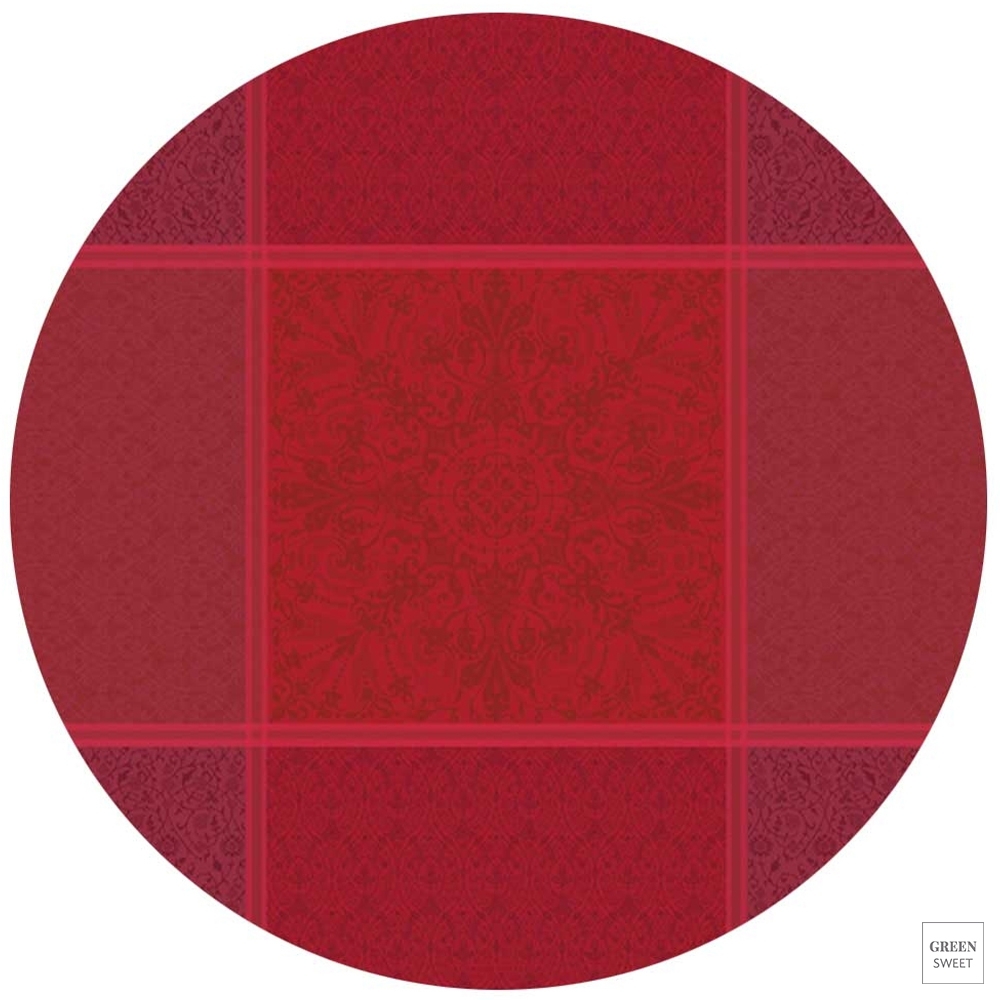 Garnier-Thiebaut Tablecloth - Cassandre Grenat - GS - Different sizes Garnier-Thiebaut Tablecloth - Cassandre Grenat - GS - Different sizes