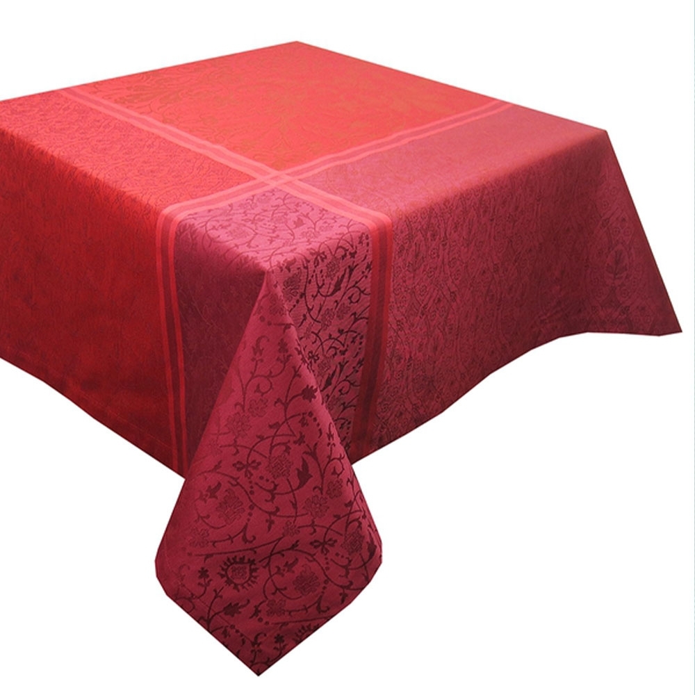Garnier-Thiebaut Tablecloth - Cassandre Grenat - GS - Different sizes Garnier-Thiebaut Tablecloth - Cassandre Grenat - GS - Different sizes