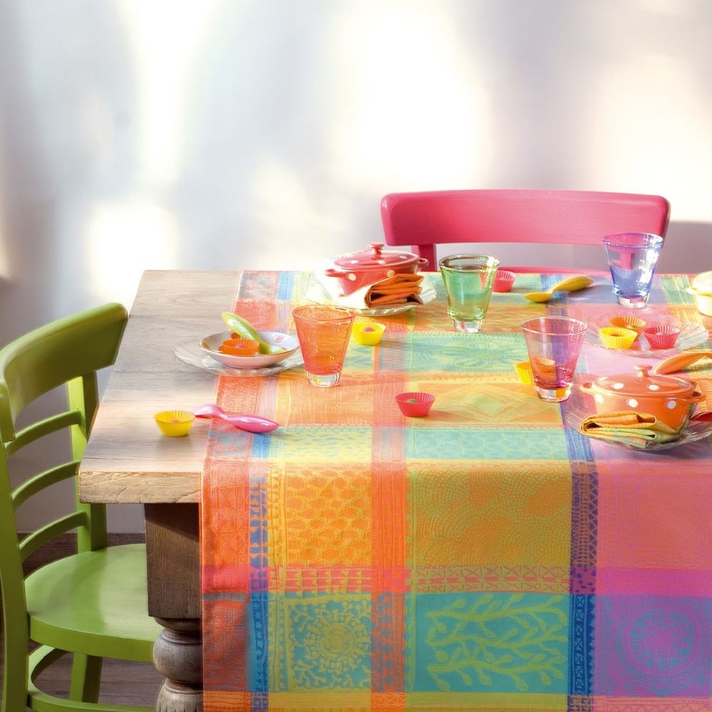 Garnier-Thiebaut Tablecloth - Mille Wax Creole - mB - different sizes Garnier-Thiebaut Tablecloth - Mille Wax Creole - mB - different sizes