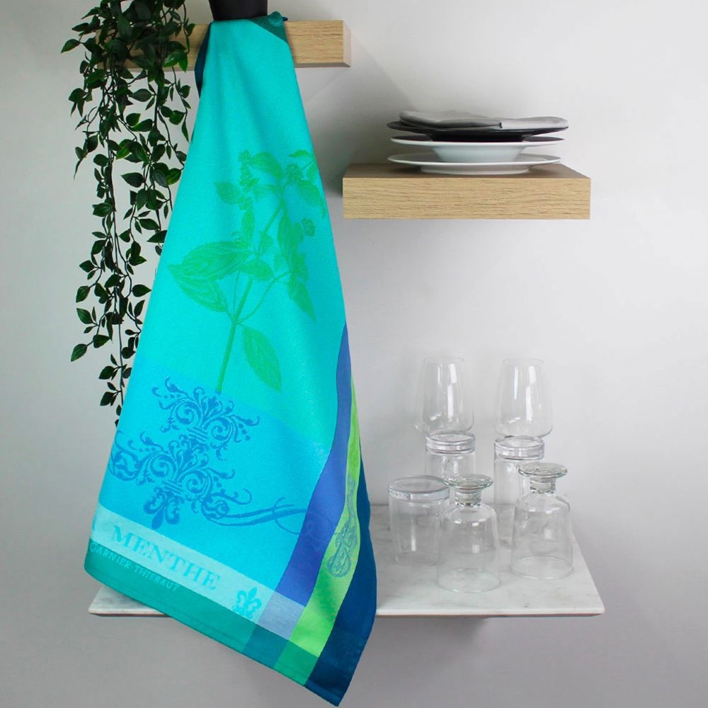 Garnier-Thiebaut Kitchentowel - Brin de Menthe Chlorphylle Garnier-Thiebaut Kitchentowel - Brin de Menthe Chlorphylle