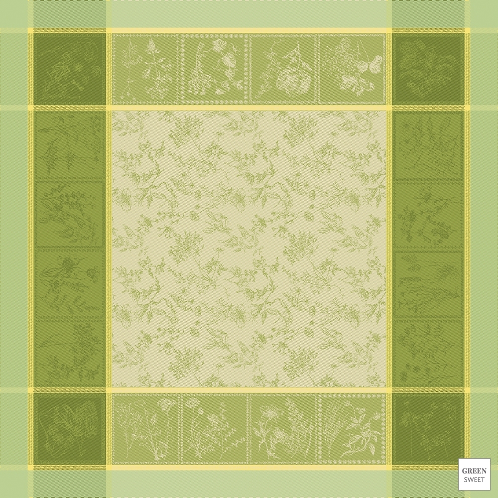 Garnier-Thiebaut Tablecloth - Herbora Prairie - GS - Different sizes Garnier-Thiebaut Tablecloth - Herbora Prairie - GS - Different sizes