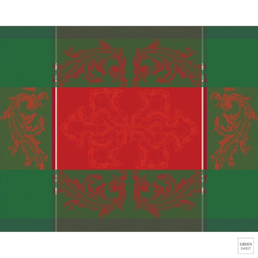 Garnier-Thiebaut Tischset - Noel Baroque Rouge - GS