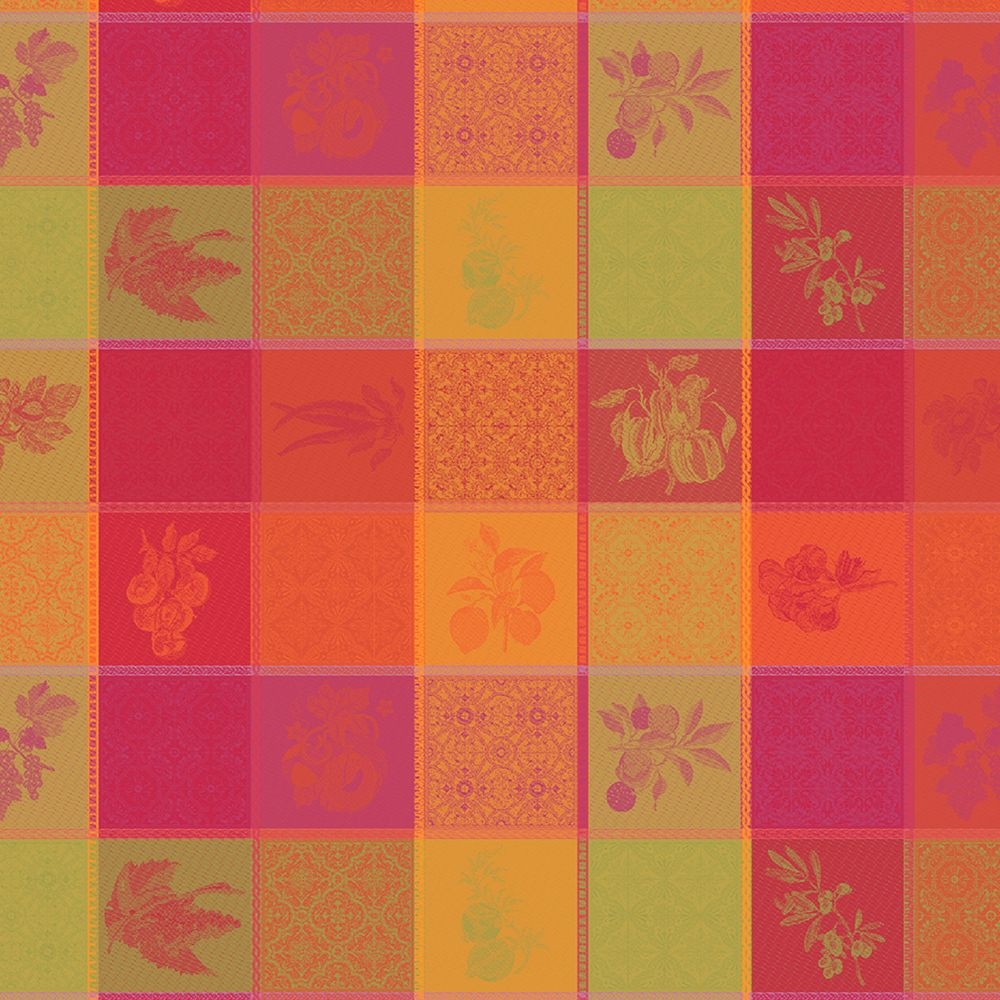 Garnier-Thiebaut Tablecloth - Mille Tutti Frutti Sangria - oB - different sizes Garnier-Thiebaut Tablecloth - Mille Tutti Frutti Sangria - oB - different sizes