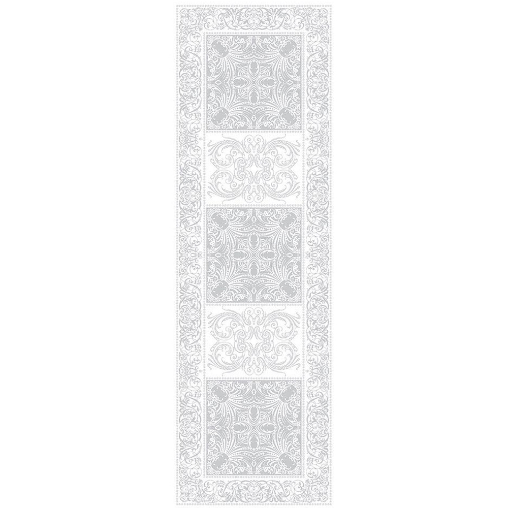 Garnier-Thiebaut Table Runner - Alexandrine Uni Neige - uc