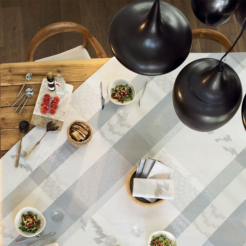 Garnier-Thiebaut Tablecloth - Mille Matieres Vapeur - oB - different sizes Garnier-Thiebaut Tablecloth - Mille Matieres Vapeur - oB - different sizes