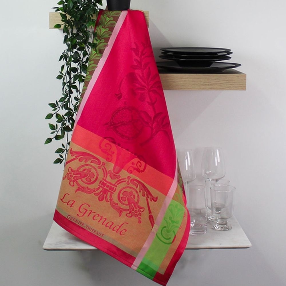 Garnier-Thiebaut Kitchentowels - Grenade Rose Garnier-Thiebaut Kitchentowels - Grenade Rose