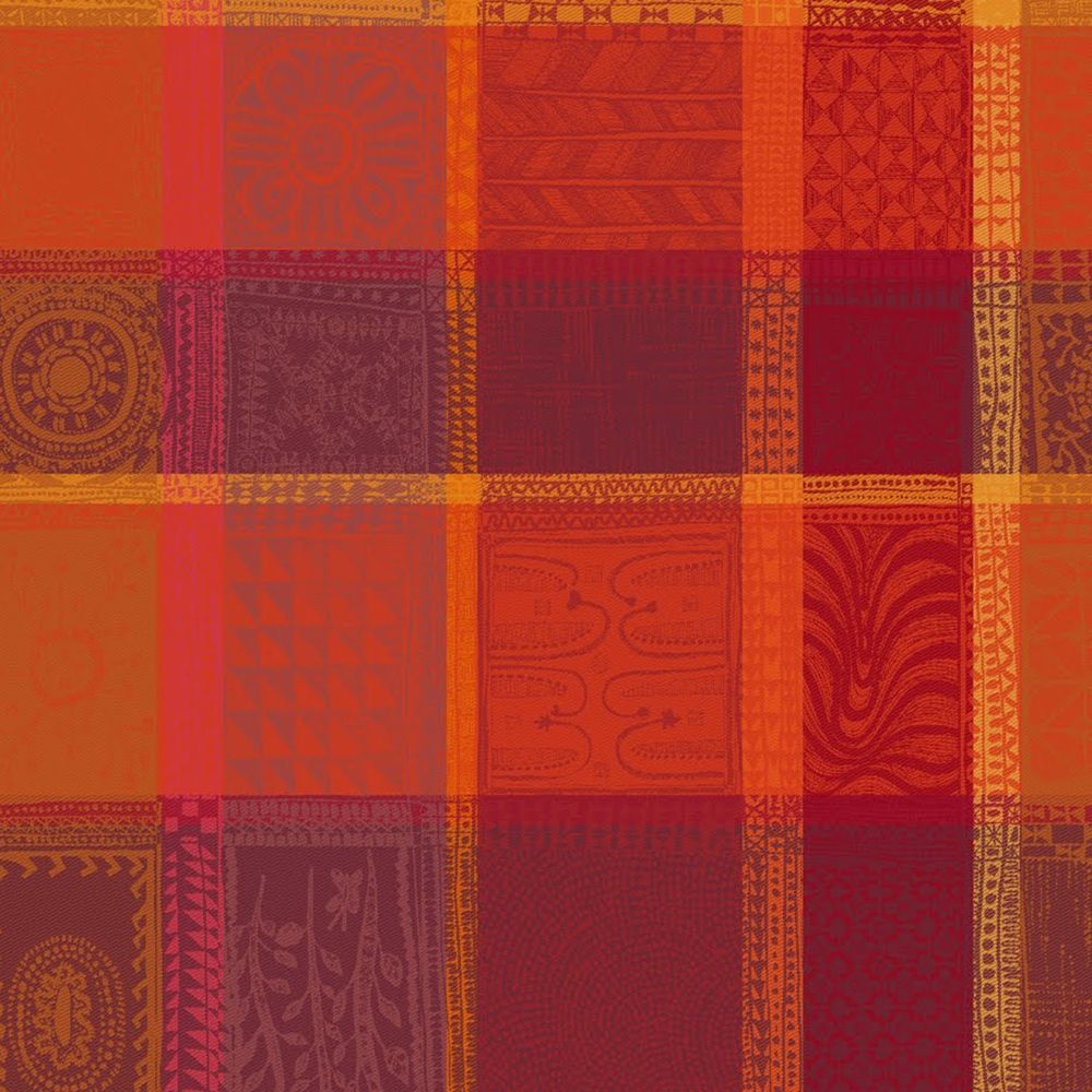 Garnier-Thiebaut Napkin - Mille Wax Ketchup Garnier-Thiebaut Napkin - Mille Wax Ketchup
