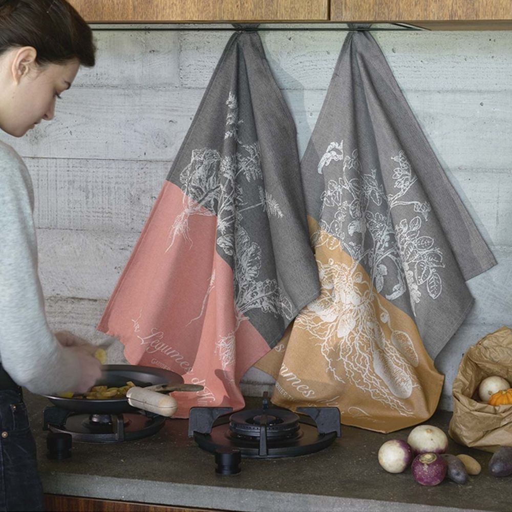 Garnier-Thiebaut Kitchentowels - Legumes D´Hiver Tomette Garnier-Thiebaut Kitchentowels - Legumes D´Hiver Tomette