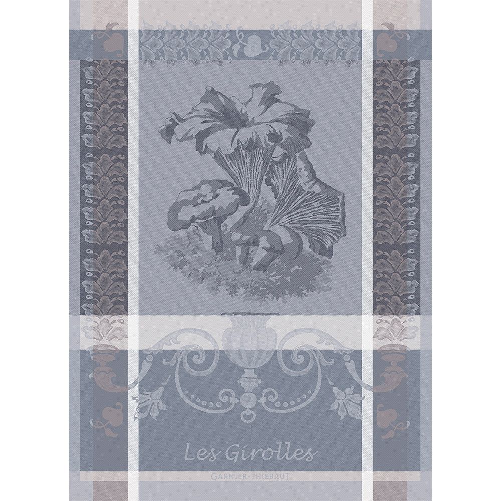 Garnier-Thiebaut Kitchentowels - Les Girolles Anthracite