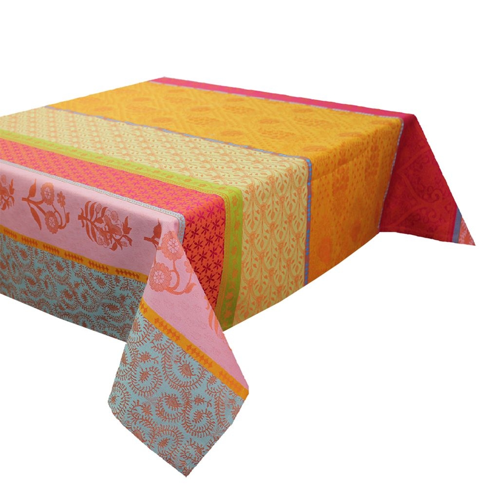 Garnier-Thiebaut Tablecloth - Mille Saris Pendjab - oB - different sizes Garnier-Thiebaut Tablecloth - Mille Saris Pendjab - oB - different sizes
