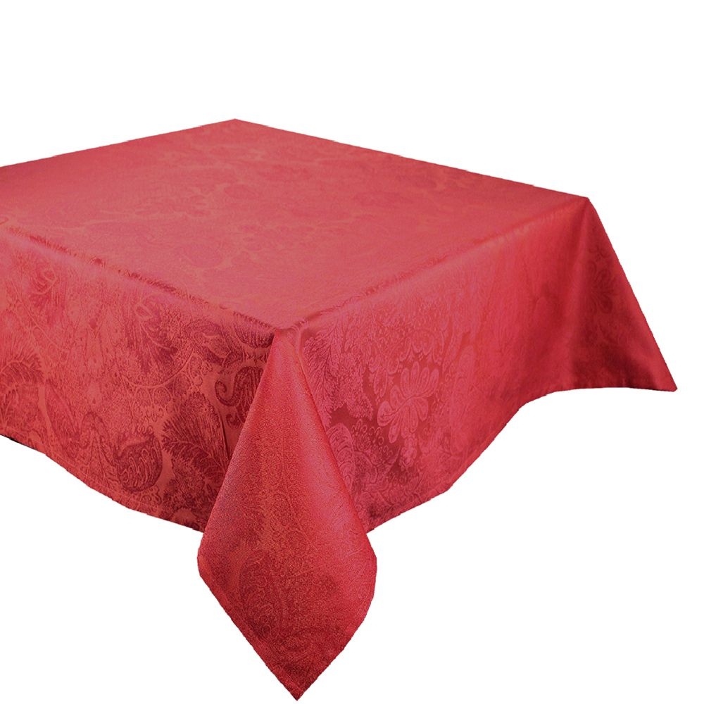 Garnier-Thiebaut Tablecloth - Mille Isaphire Mini Grenat - mB Garnier-Thiebaut Tablecloth - Mille Isaphire Mini Grenat - mB