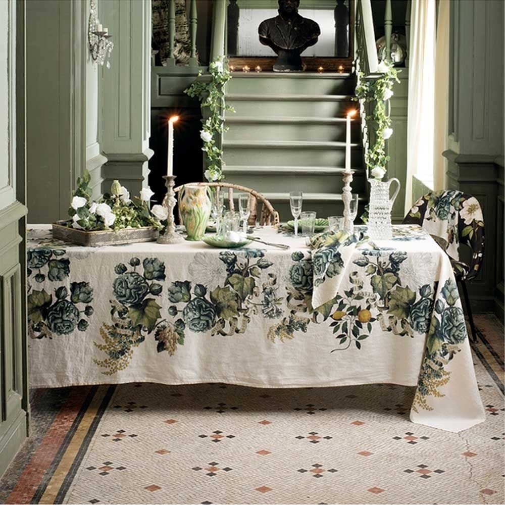 Garnier-Thiebaut tablecloth - Giardino Naturel - oB - different sizes Garnier-Thiebaut tablecloth - Giardino Naturel - oB - different sizes