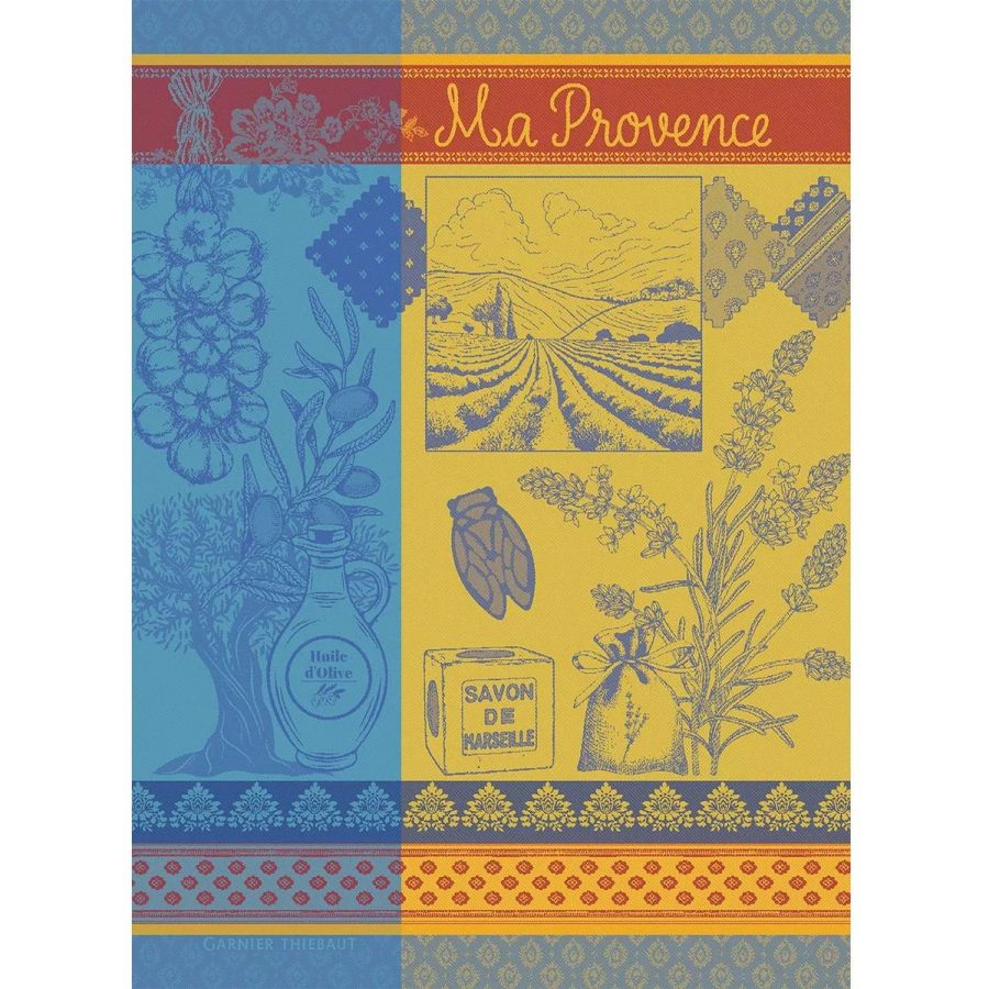 Garnier-Thiebaut Geschirrtuch - Ma Provence Curry