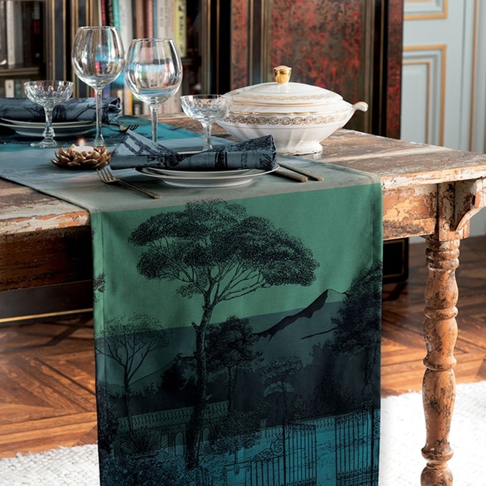 Garnier-Thiebaut Table Runner - Palazzina Linea Nocturne - GS Garnier-Thiebaut Table Runner - Palazzina Linea Nocturne - GS