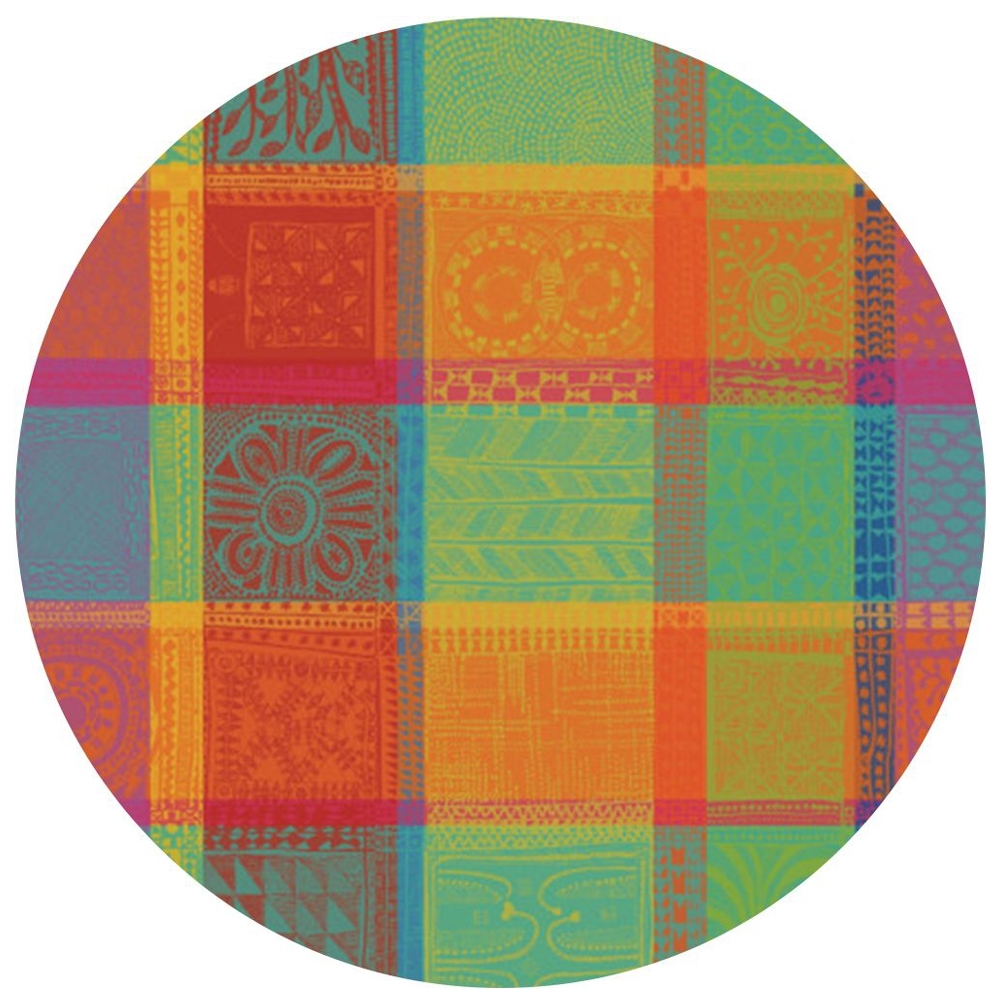 Garnier-Thiebaut Tablecloth - Mille Wax Creole - oB Garnier-Thiebaut Tablecloth - Mille Wax Creole - oB